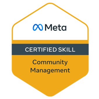 Meta Community Management Certification - Social Hub